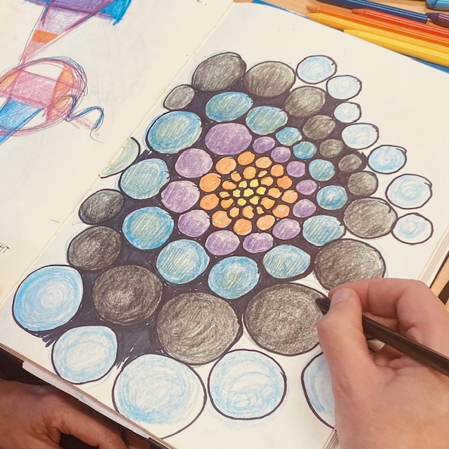 Color Circle_Severine_Intuitief Tekenen Intuitief Tekenen Severine Utrecht
