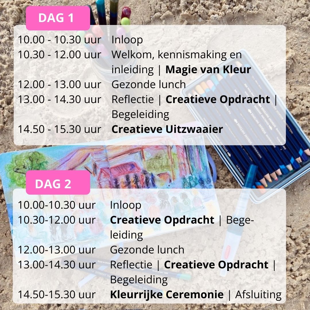2025_Creatieve Retraite_Utrecht_programma Creatieve retraite programma Utrecht