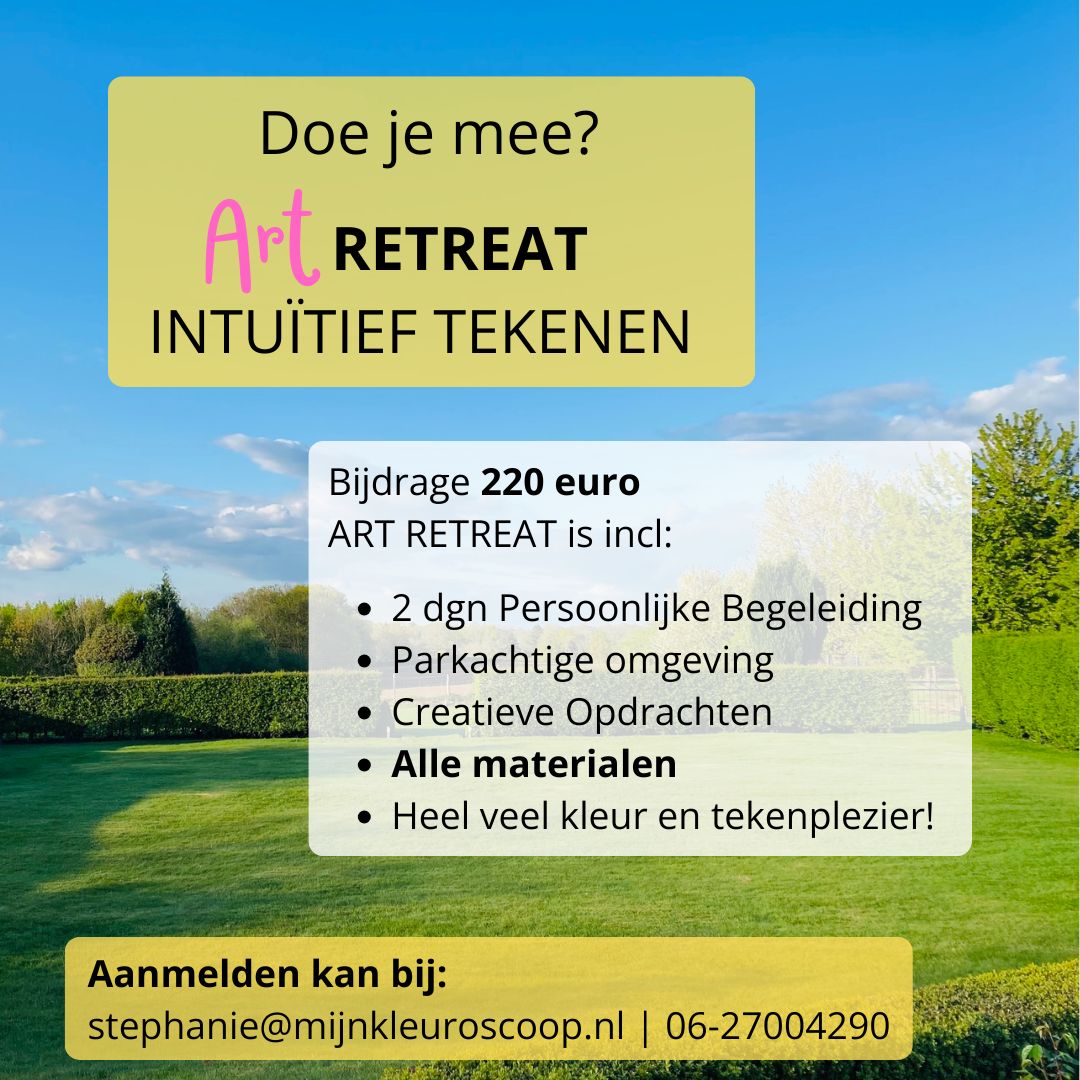 2026_Creatieve Retraite Maastricht Intuitief Tekenen Kosten Creatieve Retraite Limburg Maastricht Intuitief Tekenen Kosten