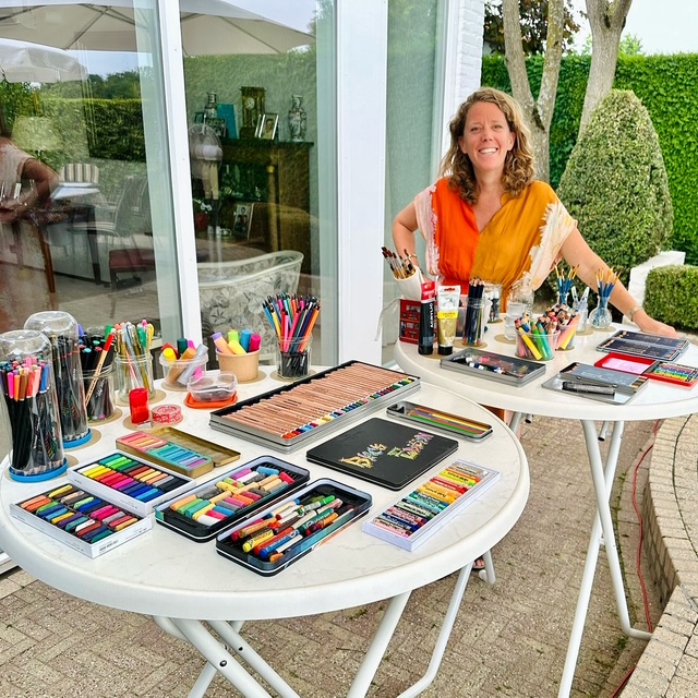 2026_Creatieve Retraite Maastricht Materialen Creatieve Retraite Maastricht Intuitief Tekenen