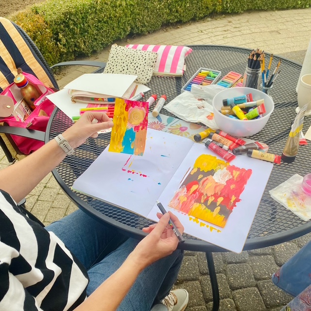 2026_Creatieve Retraite Maastricht_Acryl Creatieve Retraite Schildervakantie Limburg Nederland