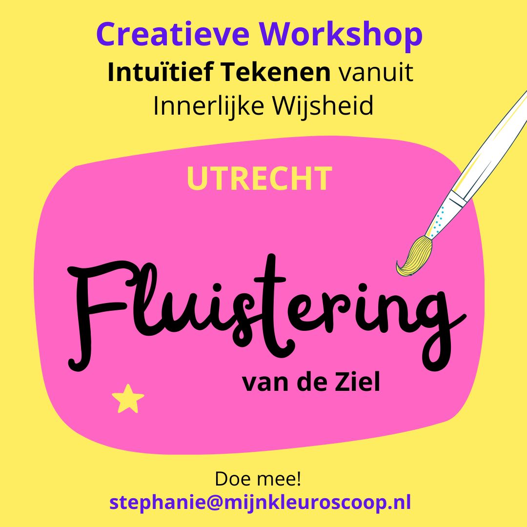 Creatieve Workshop Intuitief Tekenen Fluistering