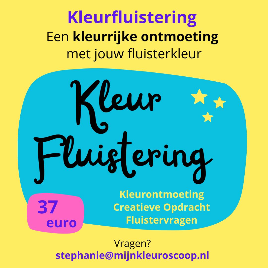 Fluisterkleur jaarkleur