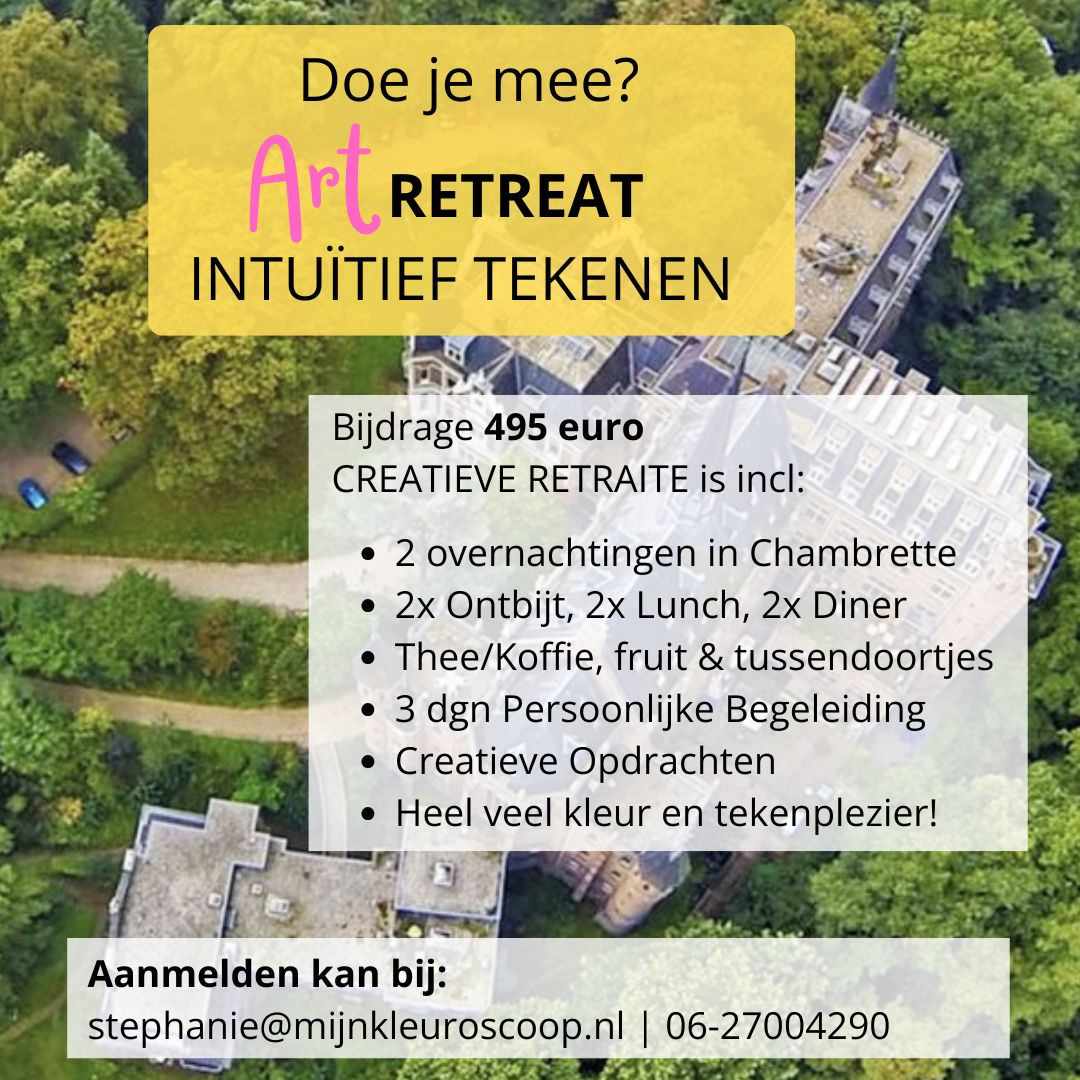 Creatieve retraite Nederland Ubbergen Kosten