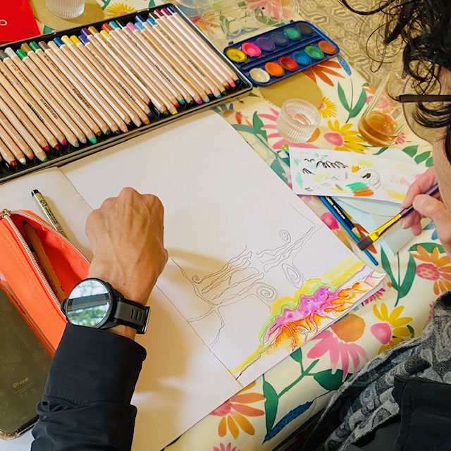 Creatieve Retraite Intuitief Tekenen Ubbergen