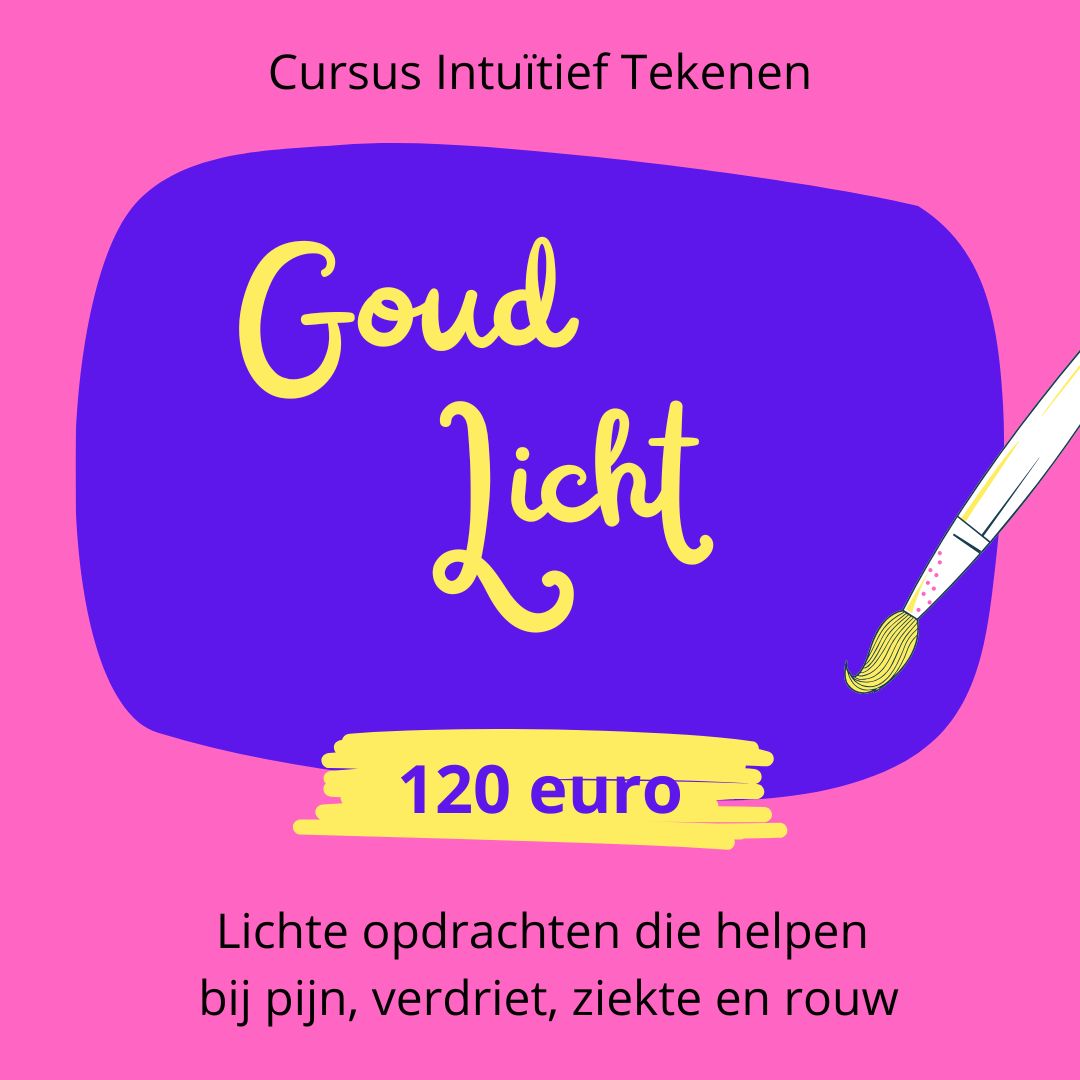 Online Cursus Intuitief Tekenen Goud Licht